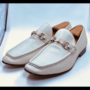Gucci White Loafers